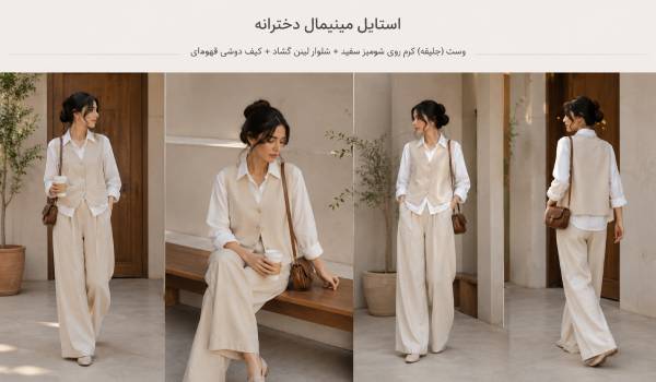 استایل زنانه مینیمال